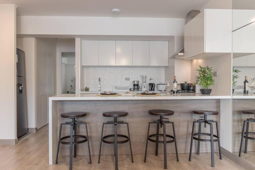 Apartamento De Estreno En Miraflores Gym/Piscina Λίμα Εξωτερικό φωτογραφία